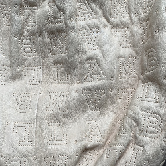 LAMB Nicola Hobo Purse Cream White Soft Leather - Picture 7 of 8